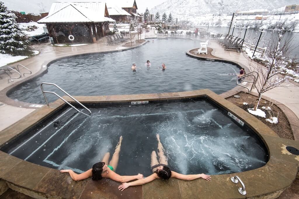 Relax at Iron Mountain Hot Springs