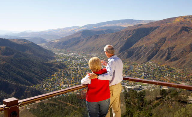 Ride the Glenwood Gondola for stunning views of the valley