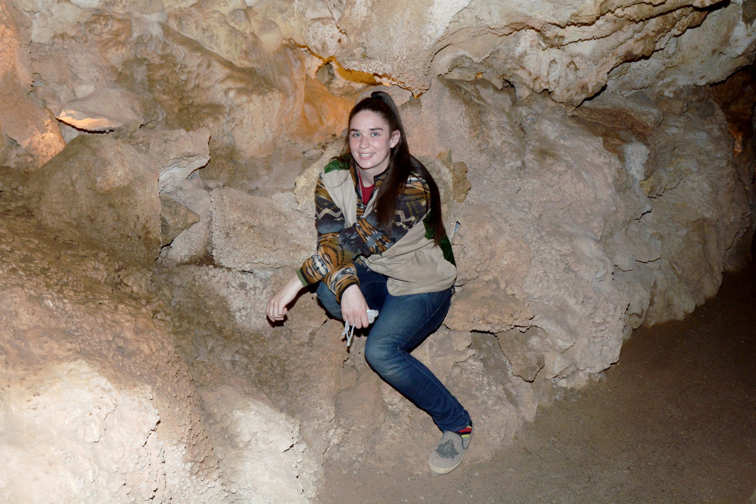 Becca Gabriel is known as the singing cave tour guide at Glenwood Caverns Adventure Park