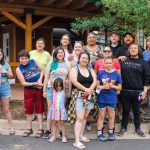 Shanda Poitra family reunion at Glenwood Caverns Adventure Park