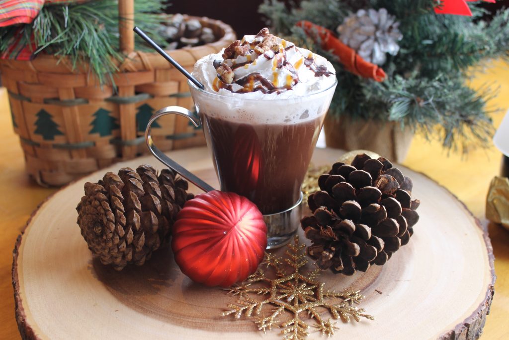 Turtle Hot Chocolate is a favorite cold weather drink at Glenwood Caverns Adventure Park