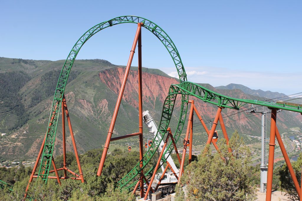 Rides that thrill: the Defiance Coaster