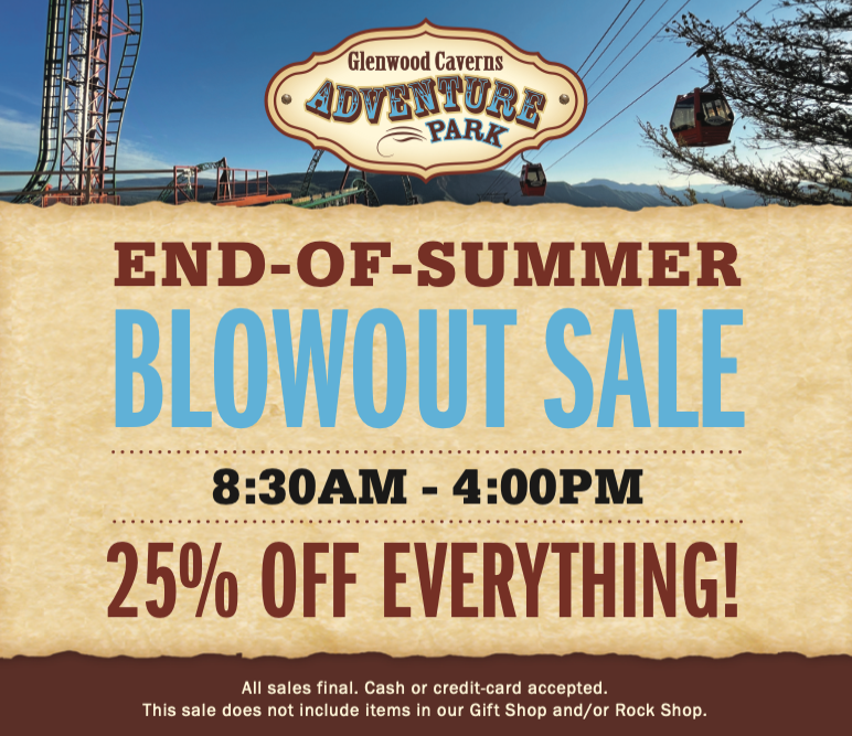 End of Summer Blowout Sale