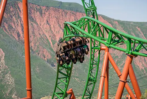 Glenwood Caverns Defiance Rollercoaster